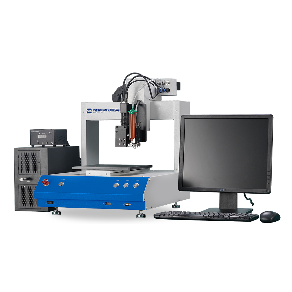 义乌xx玩具公司购入视觉式桌面点胶机提升玩具点胶质量